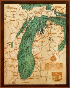 Bathymetric Maps For Sale