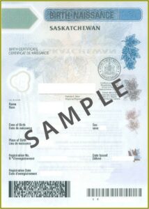 Birth Certificate Replacement Form Ontario