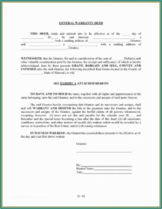 Blank Missouri Beneficiary Deed Form