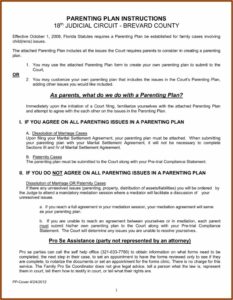 Brevard County Family Court Forms