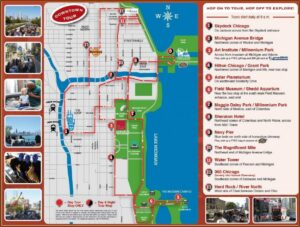 Chicago Hop On Hop Off Tour Map