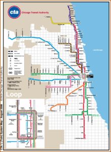 Chicago Hop On Hop Off Trolley Tour Map