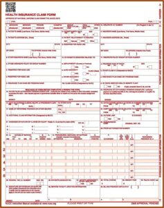 Cms 1500 Claim Forms