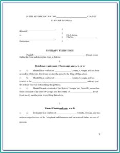Divorce Forms Mecklenburg County Nc