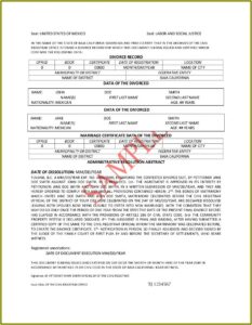 Final Divorce Decree Form California