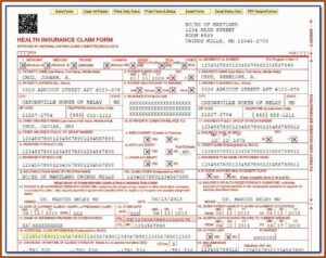 Free Blank Cms 1500 Claim Form Pdf