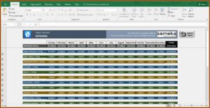 Free Excel Household Budget Template