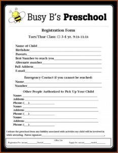 Free Registration Form Template Html