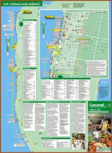 Hotels In Cozumel Map