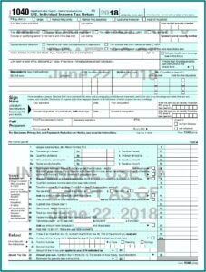 How To Fill Out 1040 Tax Form 2018