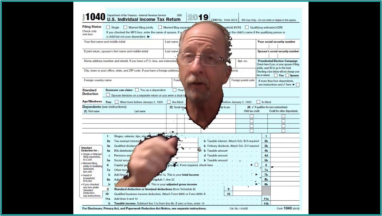 How To Fill Out 1040 Tax Form 2019