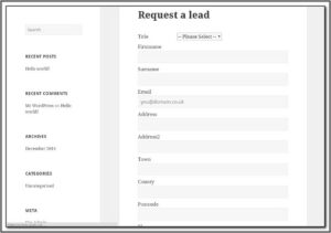 Hubspot Lead Capture Forms