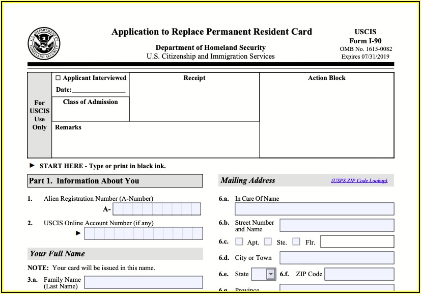 Immigration Form To Apply For Citizenship