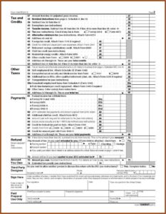 Irs 1040a Form 1040