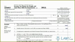Irs 1040ez Form Online