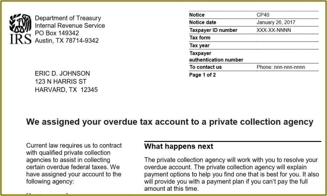 Irs Tax Form For Debt Forgiveness