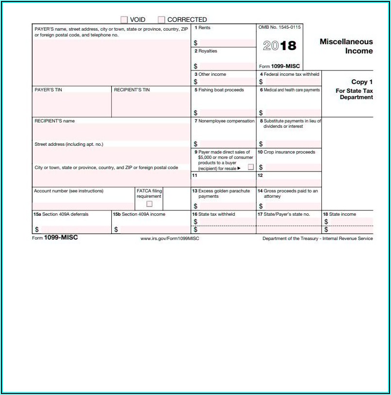 Irs Tax Forms Printable 2018