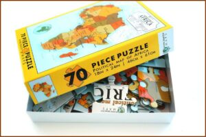 Jigsaw Puzzle Map Of Africa