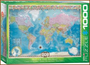 Jigsaw Puzzle Map Of The World