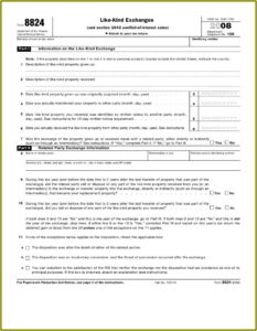 Like Kind Exchange Forms