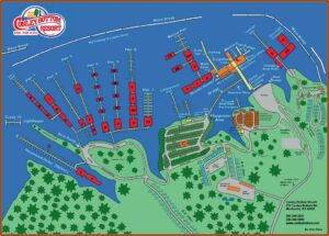 Map Of Marinas On Lake Cumberland