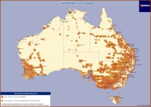 Map Of Mobile Phone Coverage Australia