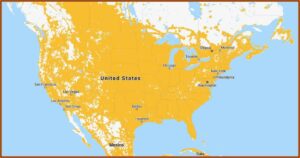 Map Of Sprint Cell Phone Coverage