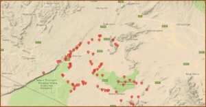 Masai Mara Accommodation Map