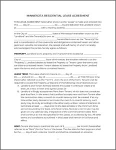 Minnesota Cancellation Of Purchase Agreement Form