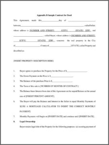 Minnesota Purchase Agreement Form Free