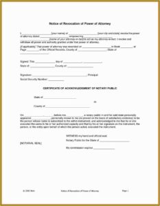 Nys Durable Power Of Attorney Form 2017 Free