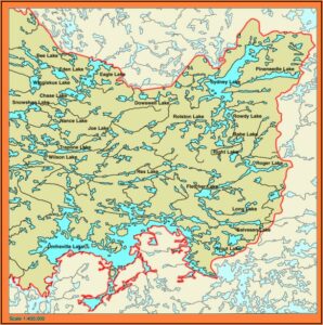 Ontario Fishing Lakes Maps