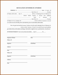 Oregon Power Of Attorney Form Dmv