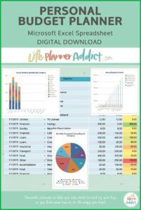 Personal Expense Tracker Excel Template