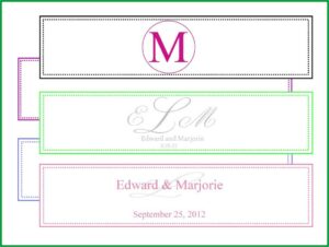 Personalized Water Bottle Labels Wedding Template Free