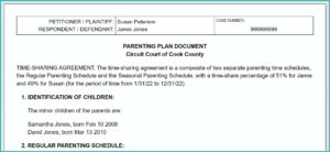 Petition For Child Custody Forms Illinois