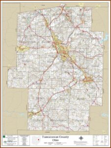 Plat Map Guernsey County Ohio