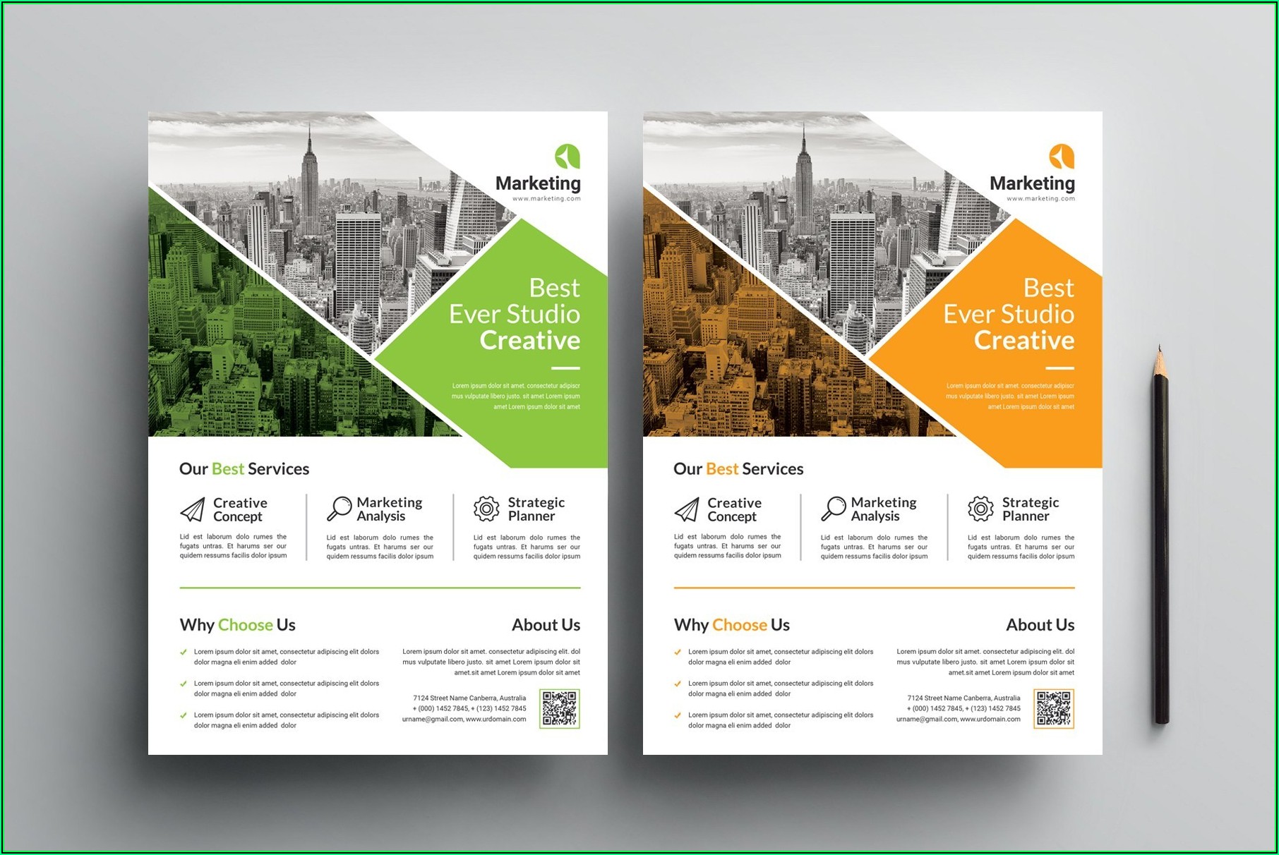 Professional Flyer Templates