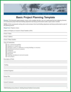 Project Plan Template Excel Free Download Xls