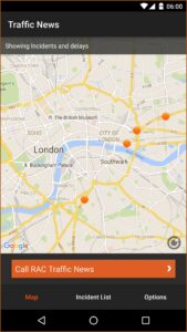 Rac Road Map Route Planner