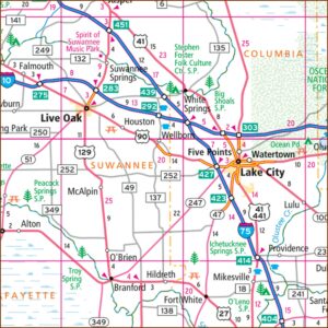 Rand Mcnally Florida State Map