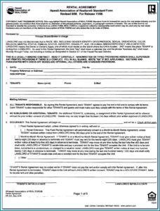 Rental Agreement Forms California Month To Month