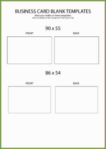 Royal Brites Business Cards Word Template