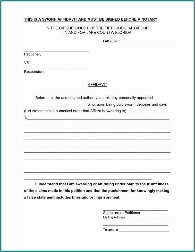 Small Estate Affidavit Form Texas