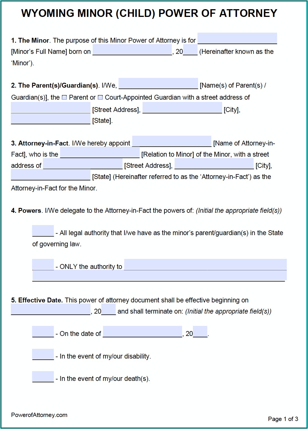 Tennessee Legal Guardianship Forms