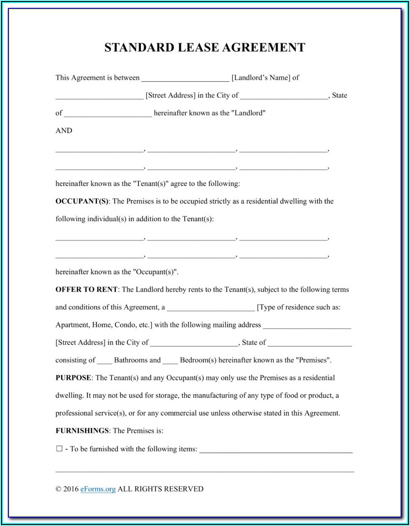 Texas Lease Extension Agreement Form