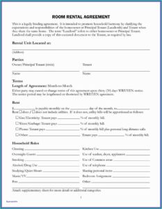 Texas Rental Lease Application Form