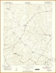 Topographic Maps Maryland