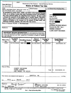What Is Irs Form 668 Y C