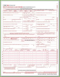 1500 Claim Form Fillable Pdf